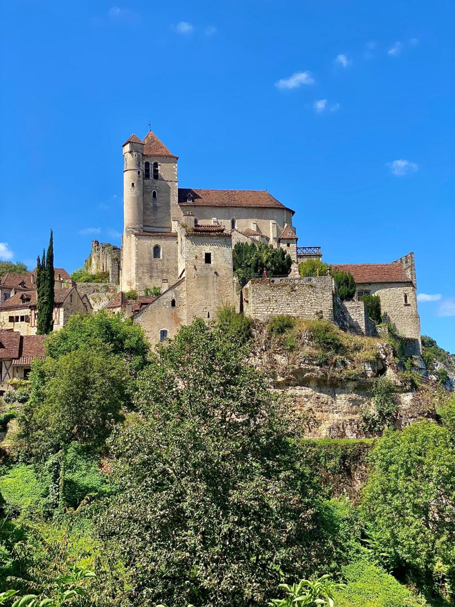 La Maison De Ganil Saint-Cirq-Lapopie Bagian luar foto